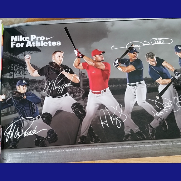 Nike Pro Limited 68" X 22" POSTER 12 MLB All Stars - Picture 5 of 10
